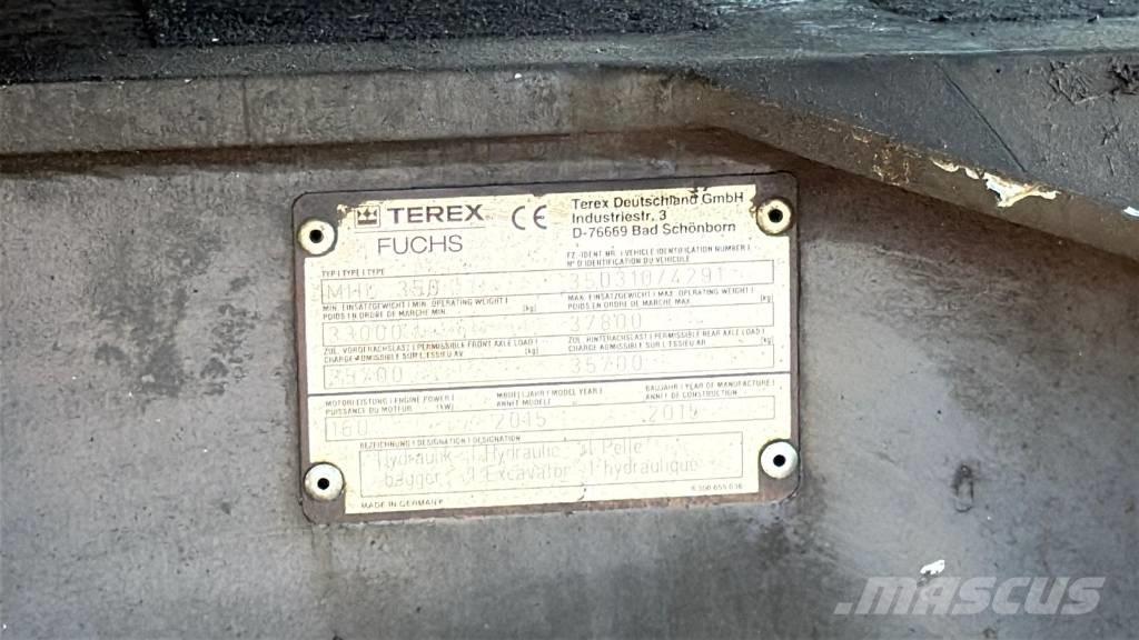 Terex Fuchs MHL 350E Manipulácia s materiálom - ostatné