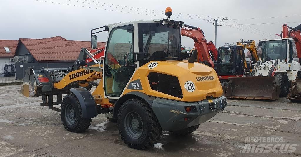Liebherr L504C Kolesové nakladače