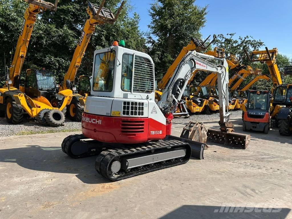 Takeuchi TB 153 FR Midi rýpadlá 7 t - 12 t