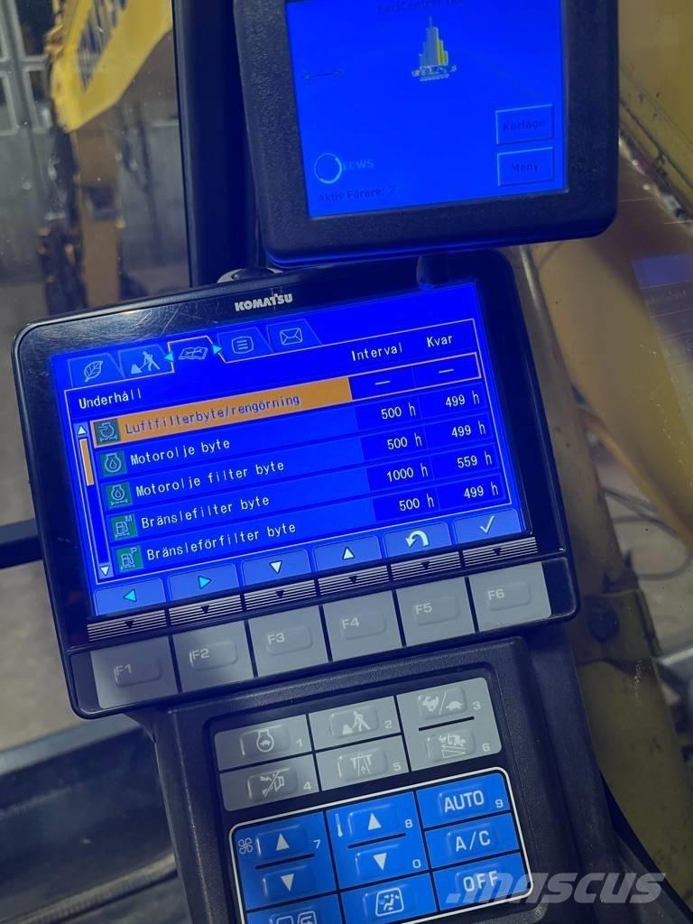 Komatsu PW 160 Kolesové rýpadlá