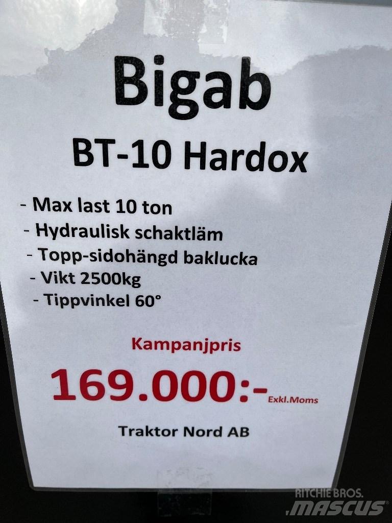 Bigab BT 10 HARDOX Sklápacie prívesy