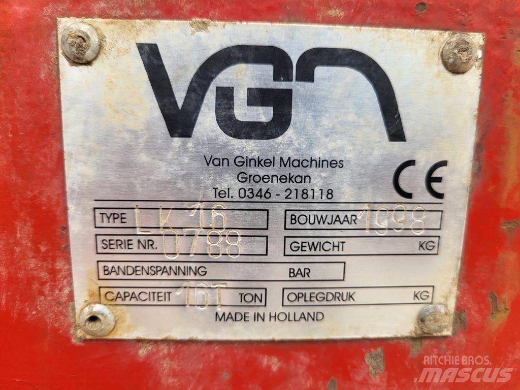 VGM LK16 Vyklápacie prívesy