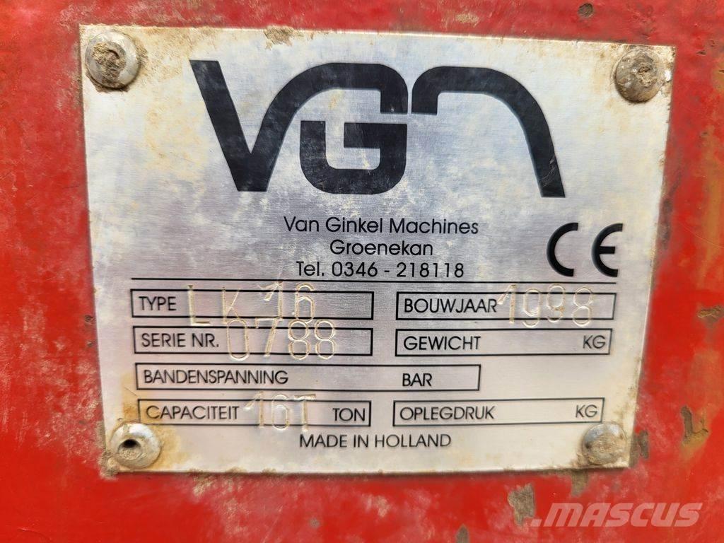 VGM LK16 Vyklápacie prívesy