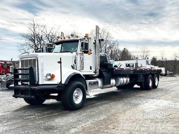 Peterbilt 357 Plošinové nákladné automobily/nákladné automobily so sklápacími bočnicami