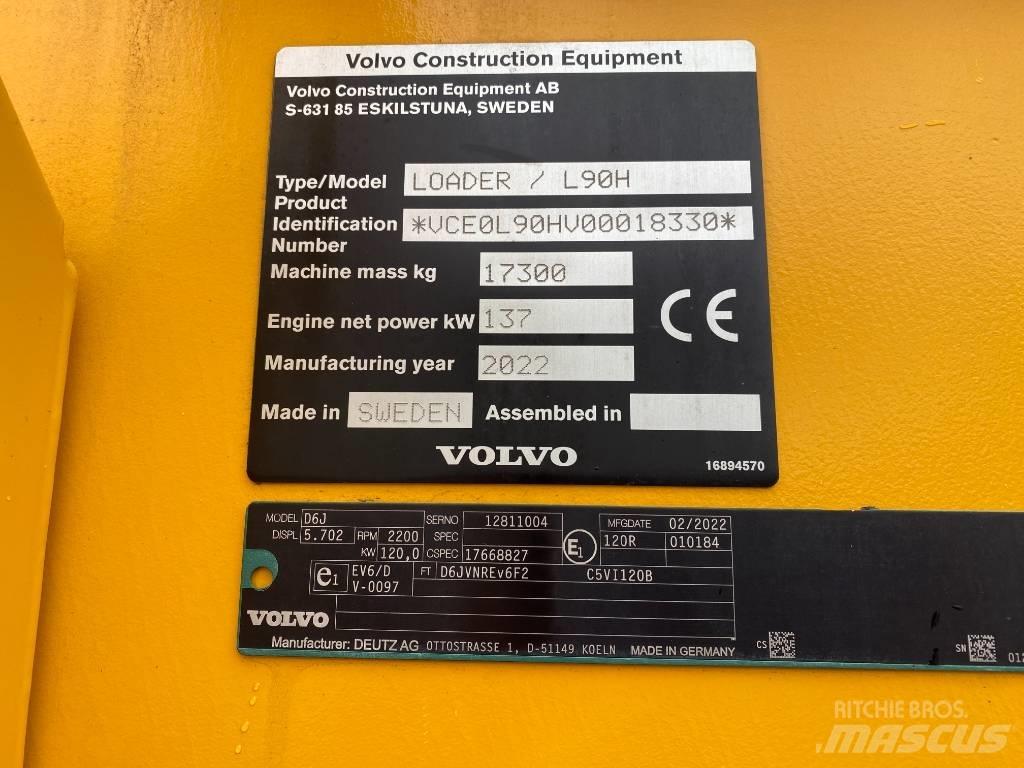 Volvo L90H  / L 90 H Kolesové nakladače