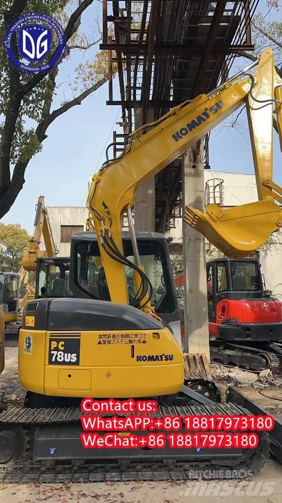 Komatsu PC 78 US Pásové rýpadlá