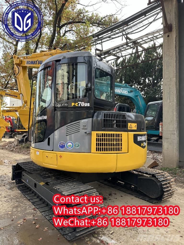 Komatsu PC 78 US Pásové rýpadlá