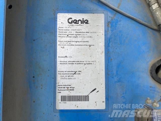 Genie GS 2632 Nožnicové zdvíhacie plošiny