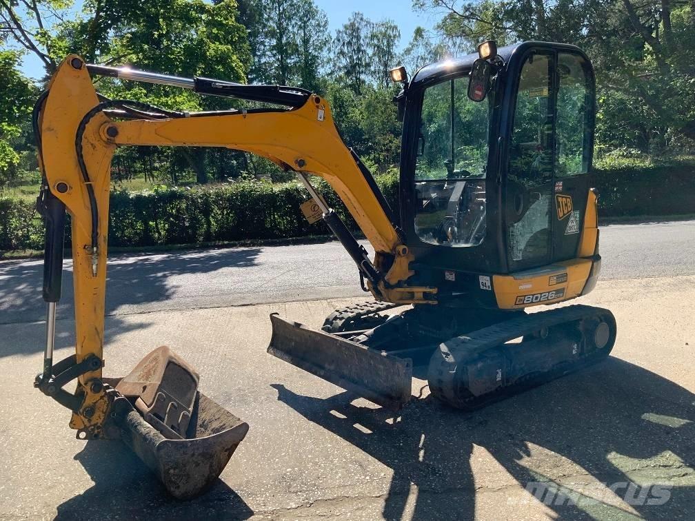 JCB 8026 CTS Mini rýpadlá < 7t