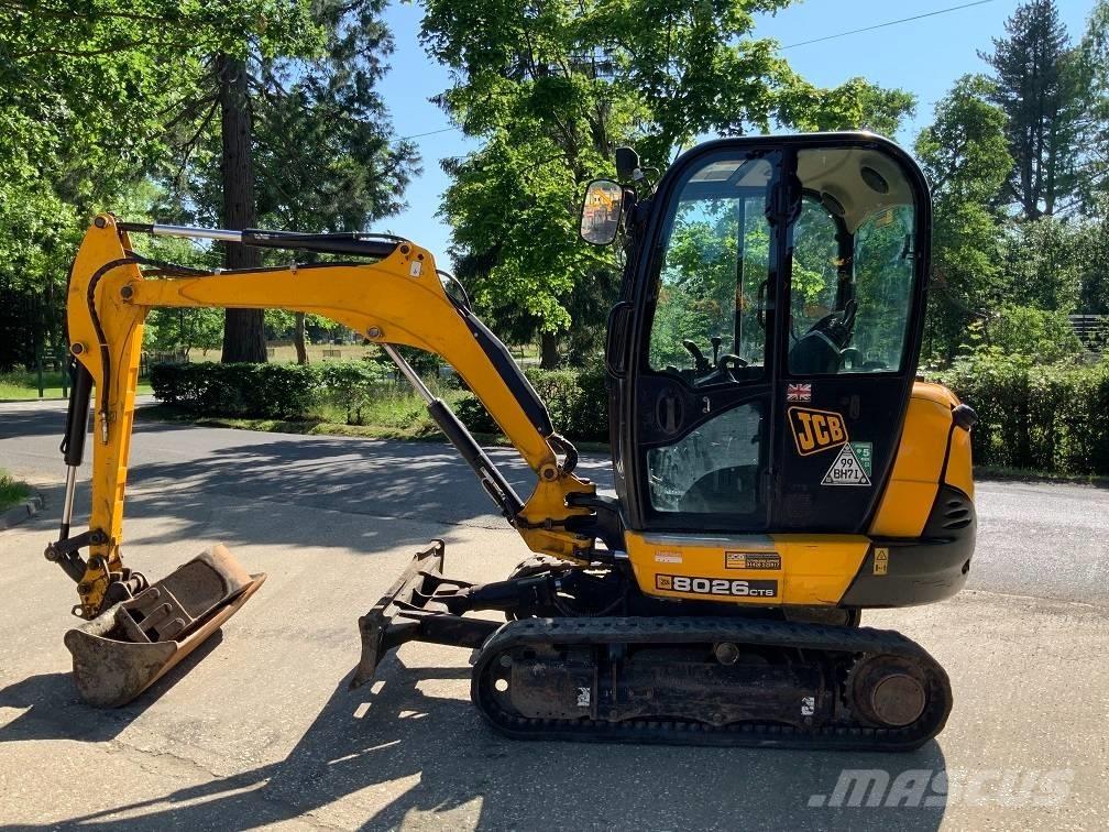 JCB 8026 CTS Mini rýpadlá < 7t