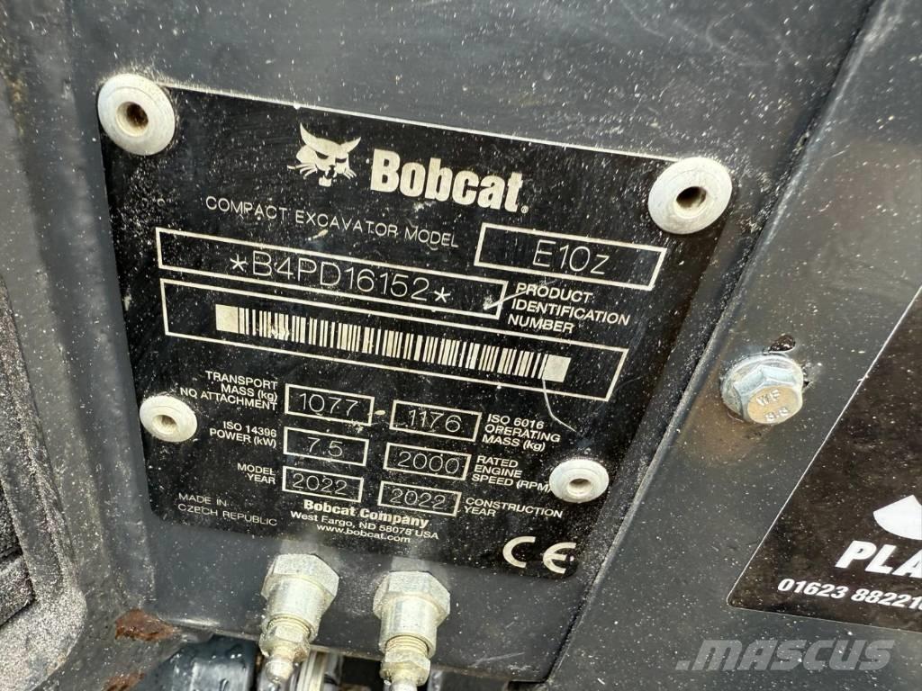 Bobcat E 10z Mini rýpadlá < 7t