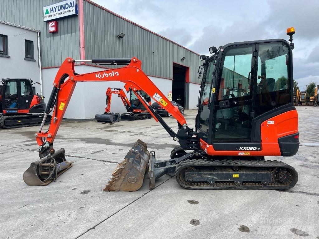 Kubota KX 030-4 Mini rýpadlá < 7t