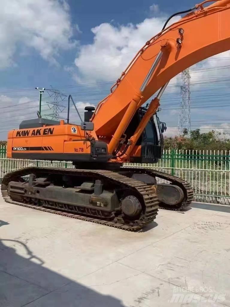 Doosan DX 500 LCA Pásové rýpadlá