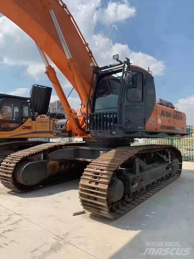 Doosan DX 500 LCA Pásové rýpadlá