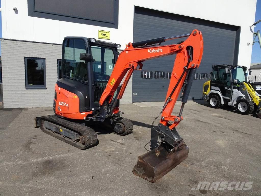 Kubota U27-4 Mini rýpadlá < 7t