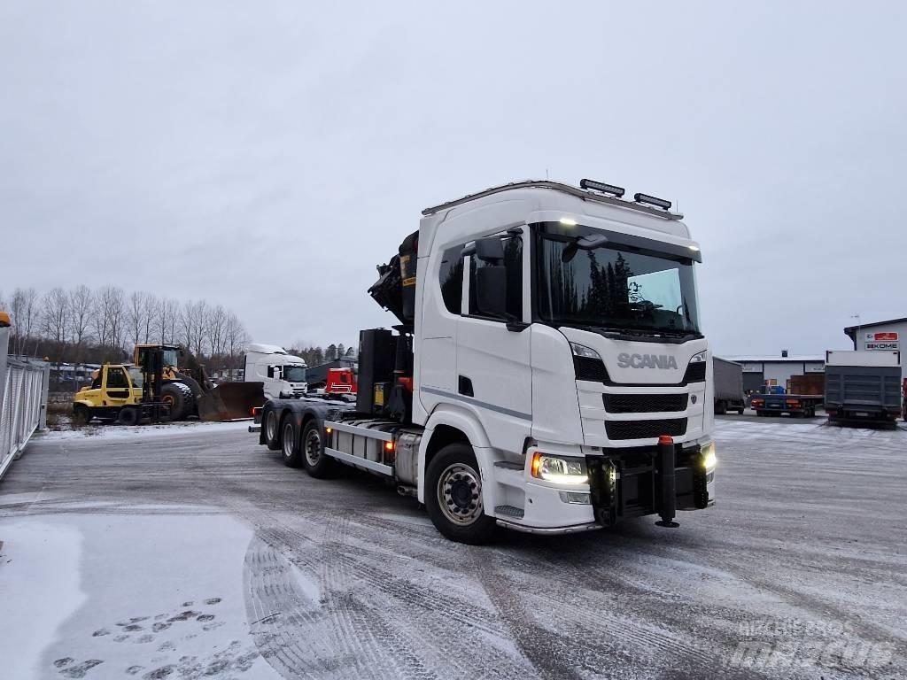 Scania R540 8x2 Hákový nosič kontajnerov