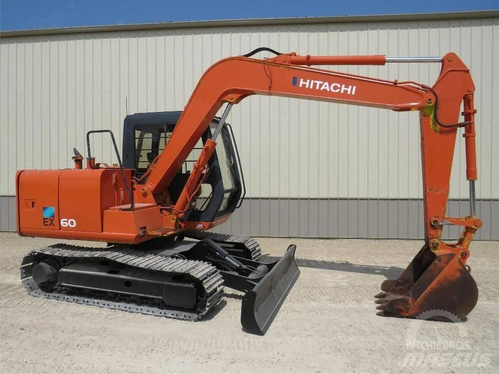 Hitachi EX 60 Mini rýpadlá < 7t