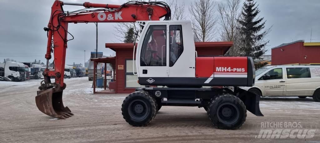 O&K MH 4 PMS Kolesové rýpadlá