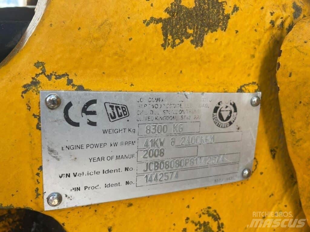 JCB 8080 Pásové rýpadlá