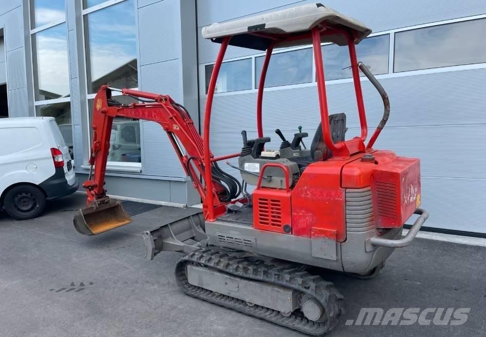 Takeuchi TB 016 Mini rýpadlá < 7t