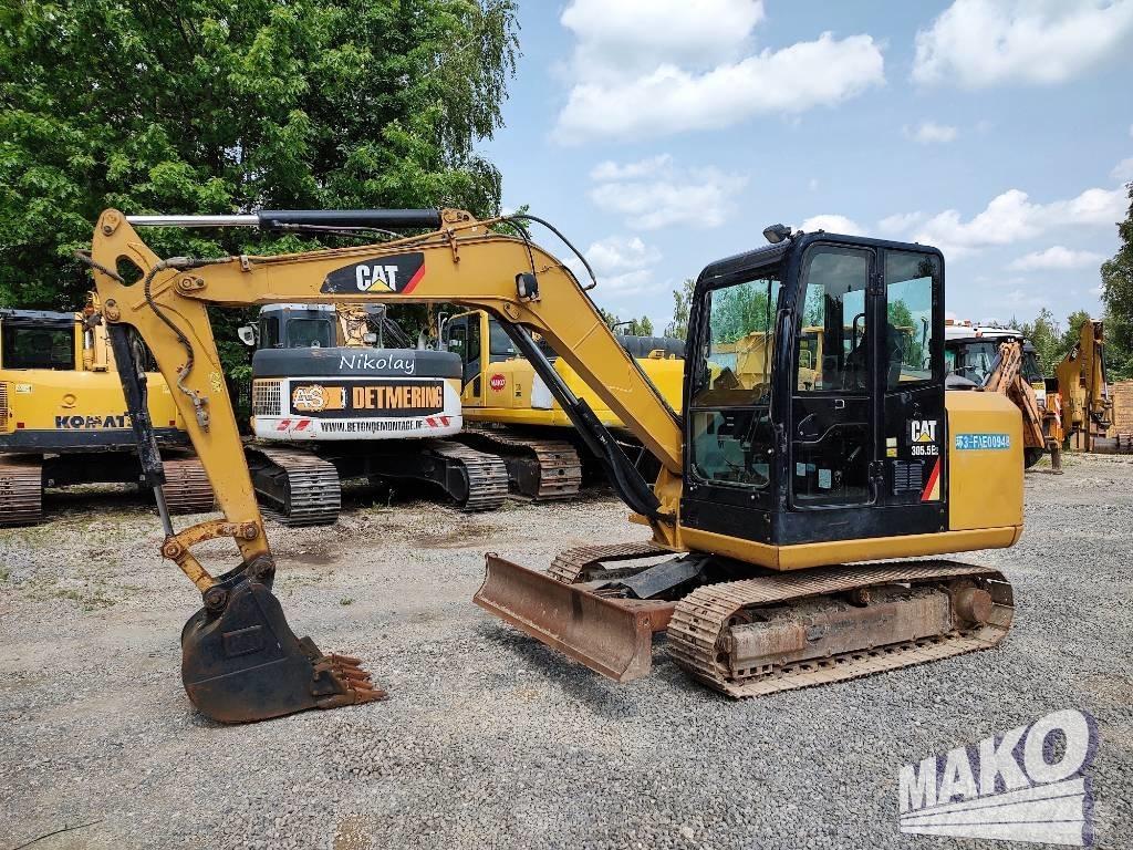 CAT 305.5 Pásové rýpadlá