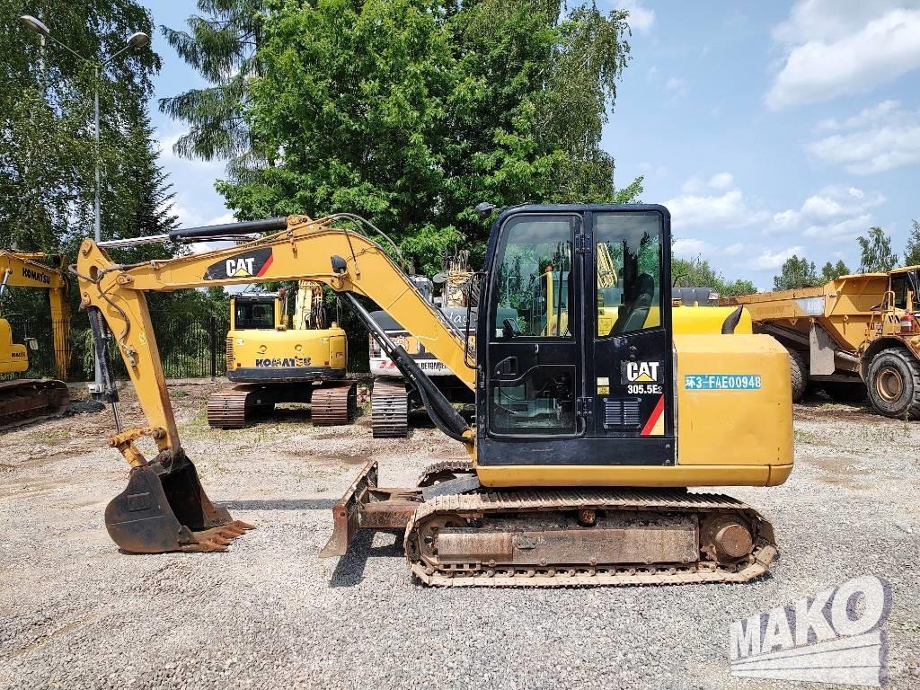 CAT 305.5 E2 Pásové rýpadlá
