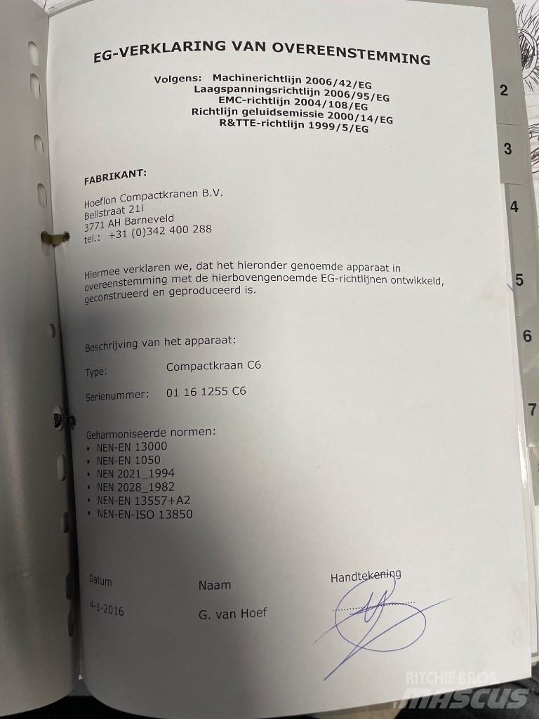 Hoeflon C 6 Minižeriavy