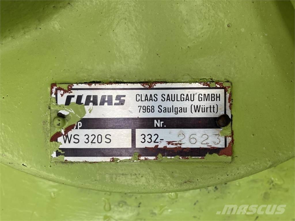 CLAAS WS 320 S Riadkovače