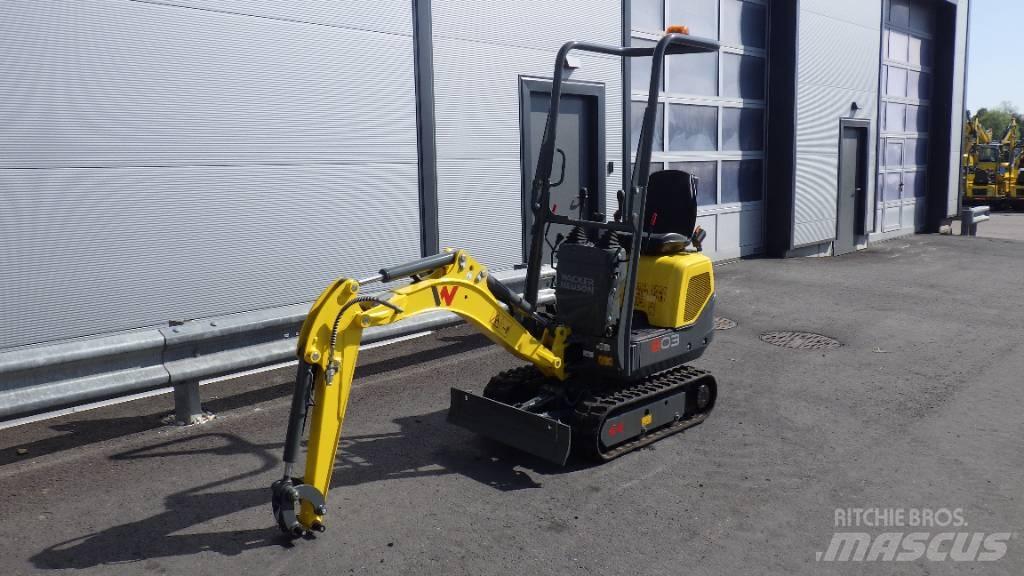 Wacker Neuson 803-2 Pásové rýpadlá