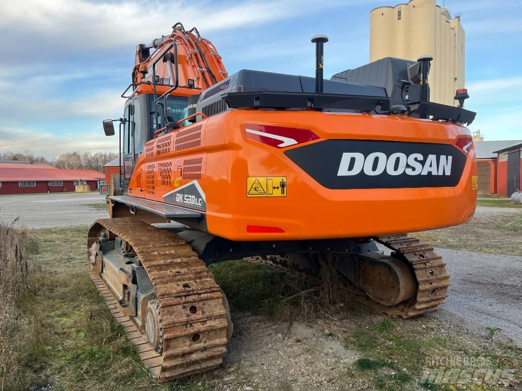 Doosan DX 530 LC-7 Pásové rýpadlá