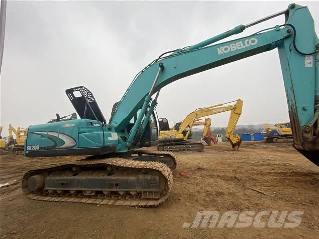 Kobelco SK 200 Pásové rýpadlá