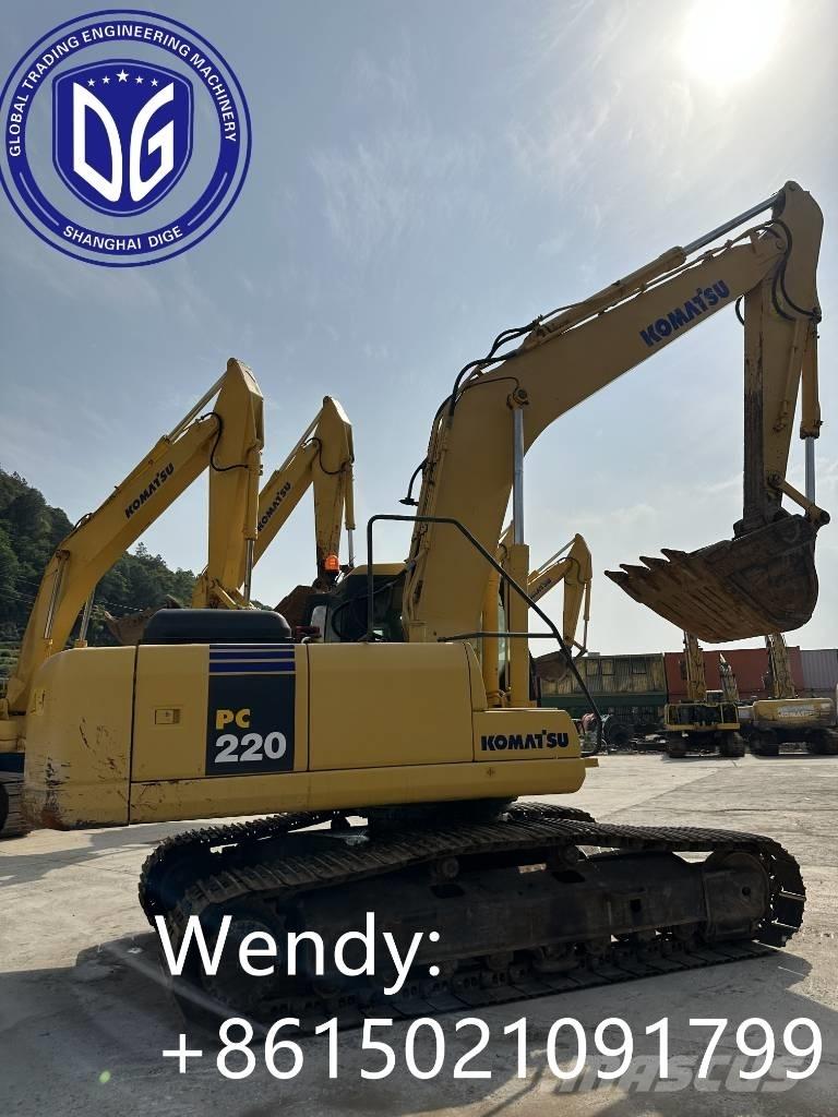 Komatsu PC 220-7 Pásové rýpadlá