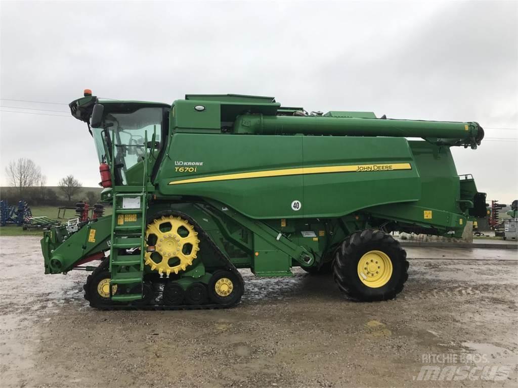 John Deere T670 Kombinované zberacie stroje