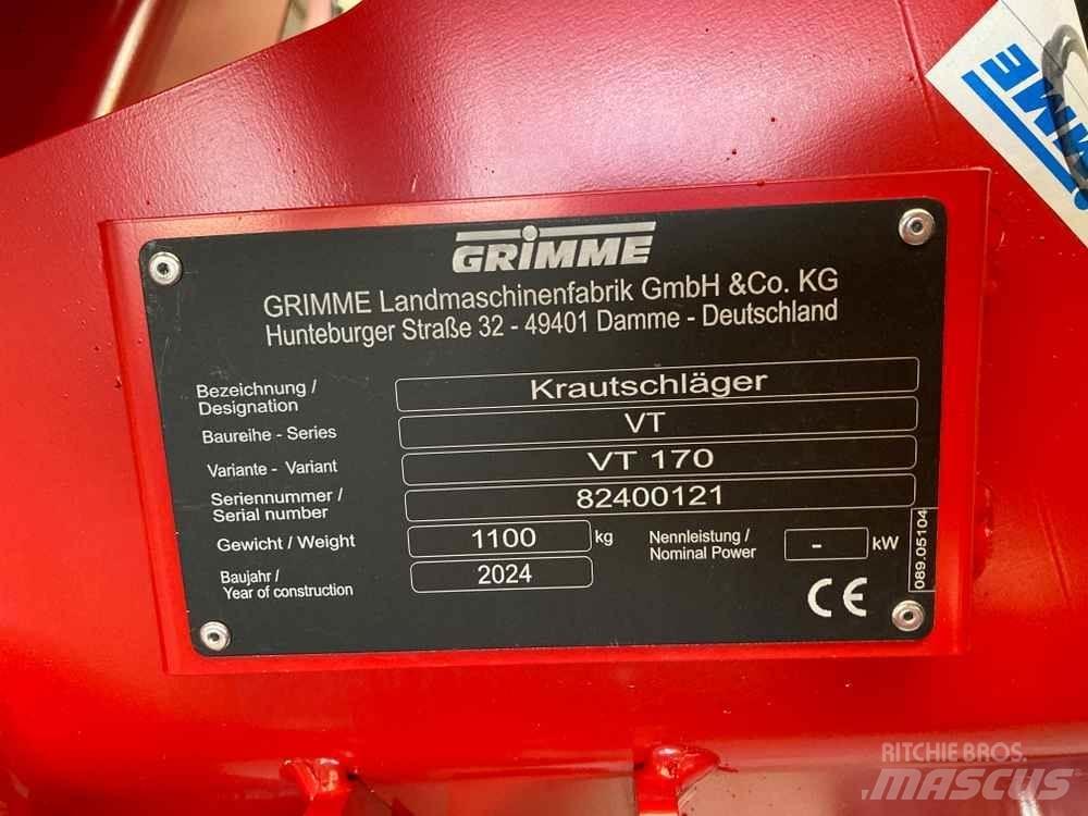 Grimme VT 170 Ďalšie poľnohospodárske stroje