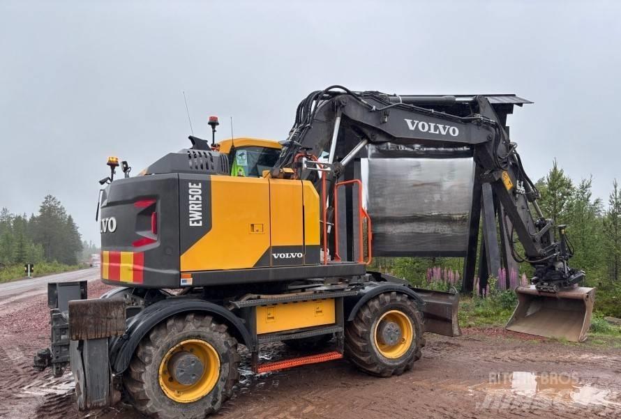 Volvo EWR 150 E Kolesové rýpadlá