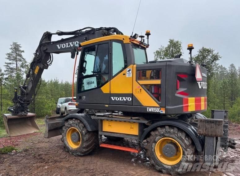 Volvo EWR 150 E Kolesové rýpadlá