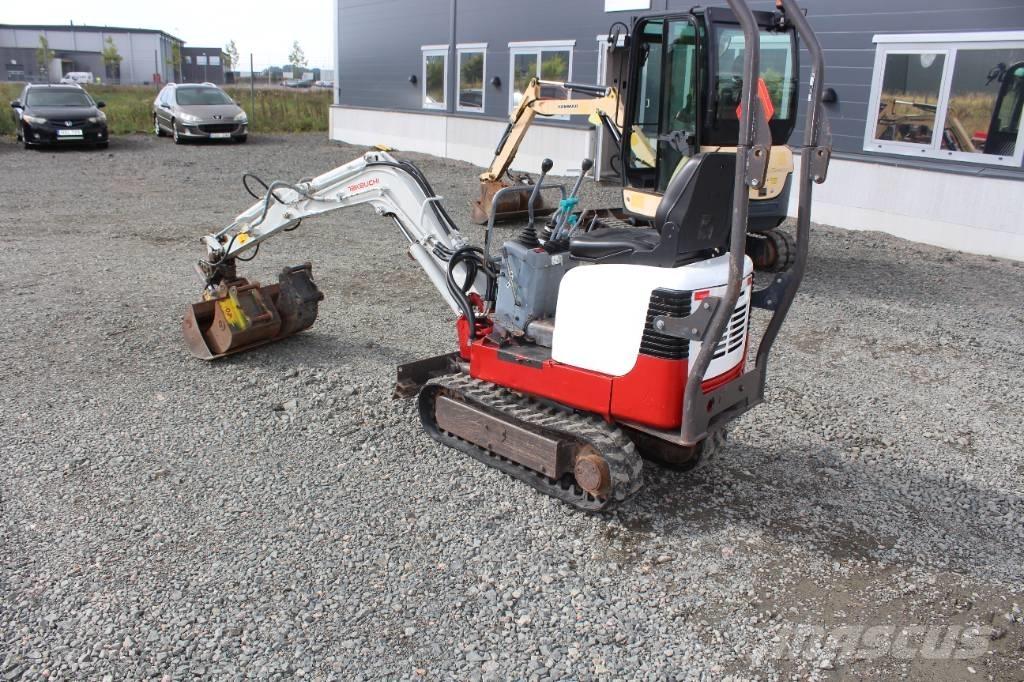 Takeuchi TB 108 R Mini rýpadlá < 7t