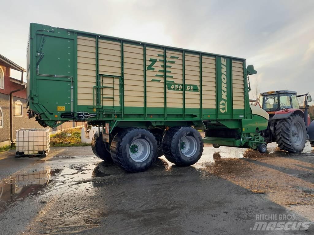 Krone ZX450GL Samozberacie vozy
