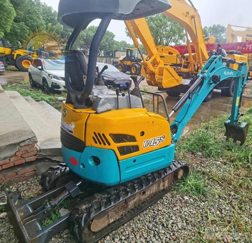 Kubota U 15 Mini rýpadlá < 7t