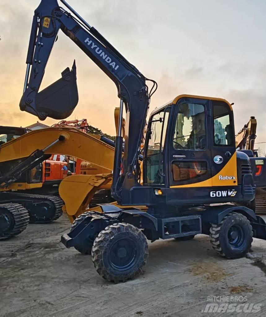 Hyundai 60 W Kolesové rýpadlá