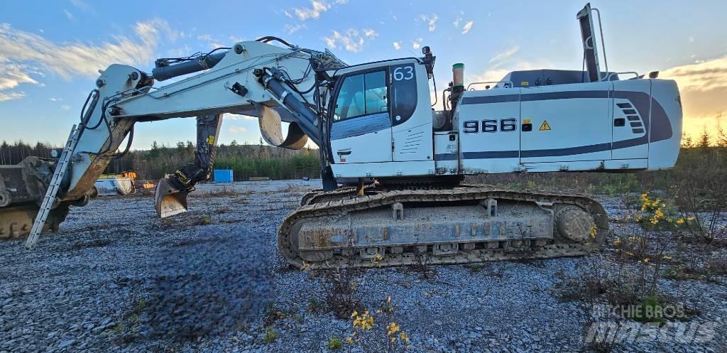 Liebherr R 966 HD Pásové rýpadlá