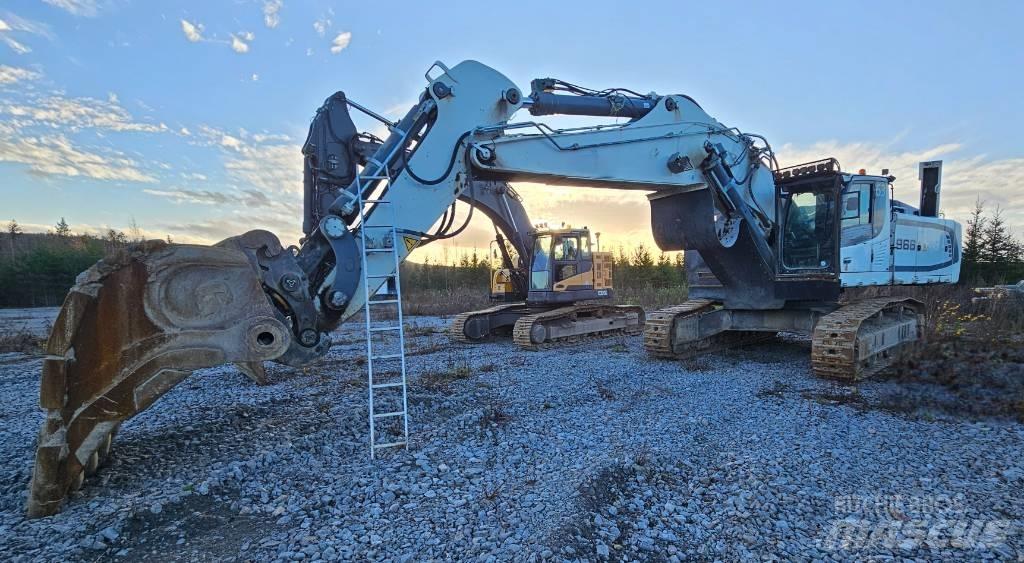 Liebherr R 966 HD Pásové rýpadlá