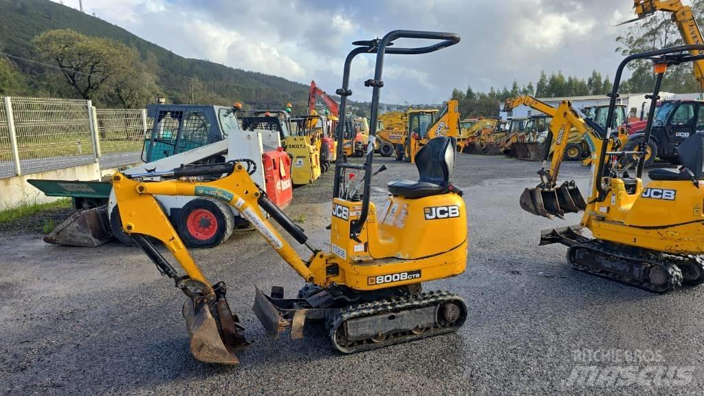 JCB 8008 CTS Mini rýpadlá < 7t