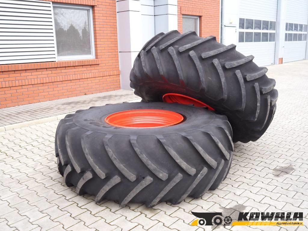 CLAAS Lexion Pneumatiky, kolesá a ráfiky