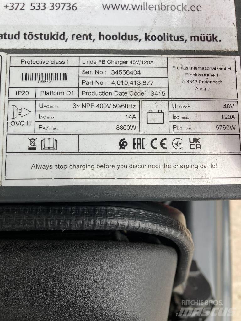 Linde EG20PH/1275-02 Akumulátorové vozíky