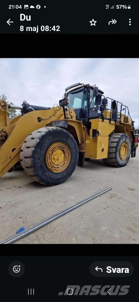 CAT 988K Kolesové nakladače