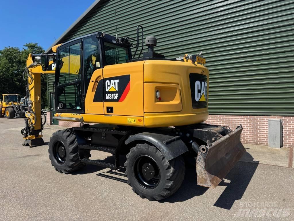 CAT M 315 F Kolesové rýpadlá