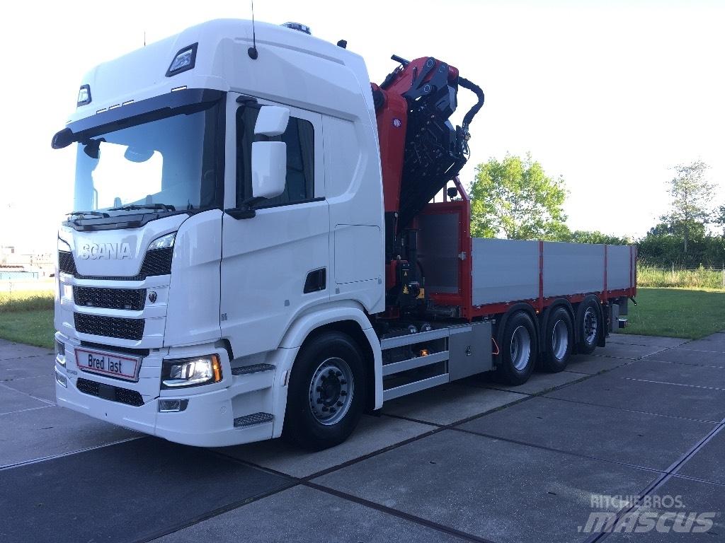 Scania R 560 Autožeriavy, hydraulické ruky