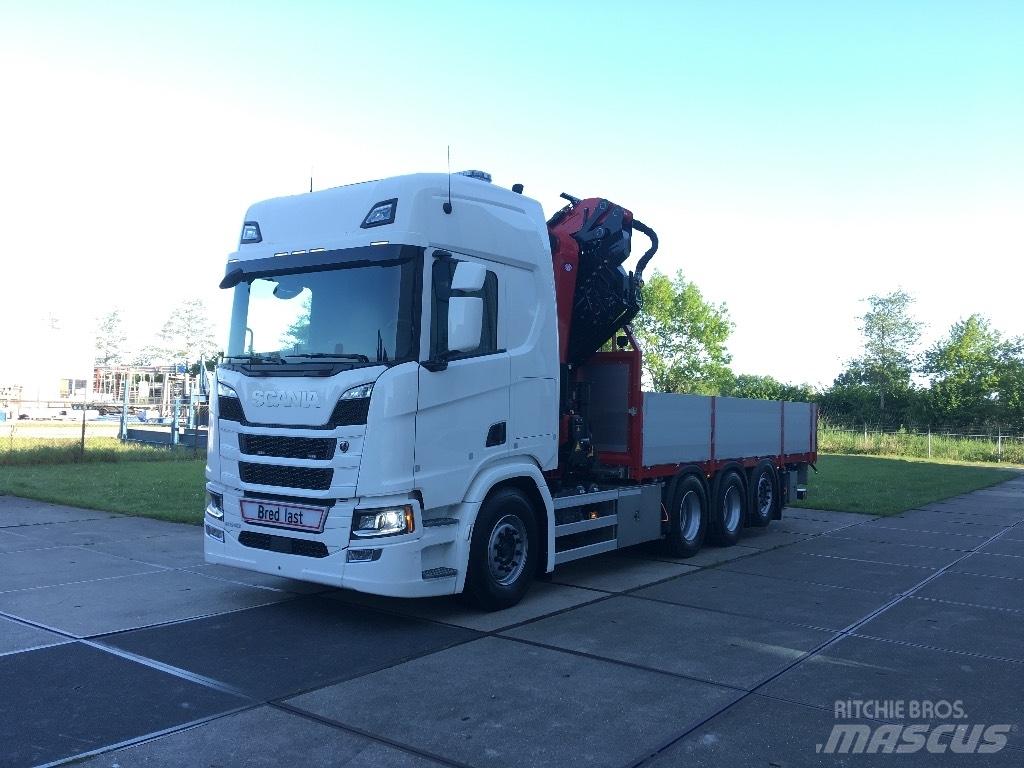 Scania R 560 Autožeriavy, hydraulické ruky