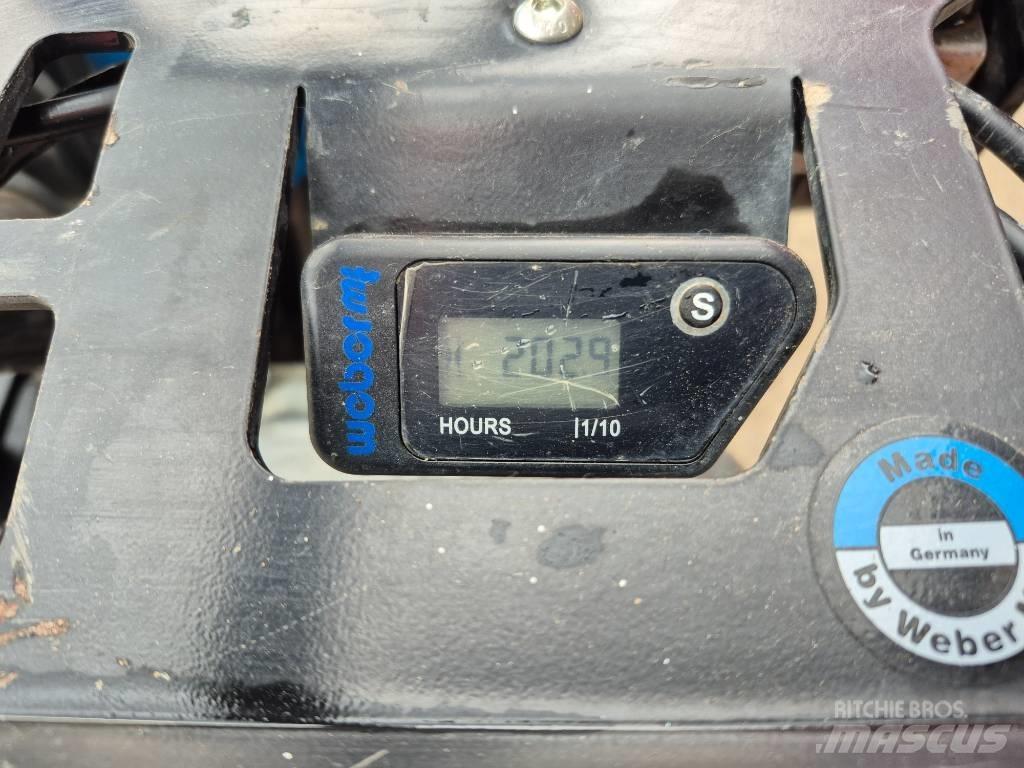 Weber SRV 620 II Vibračné zhutňovače